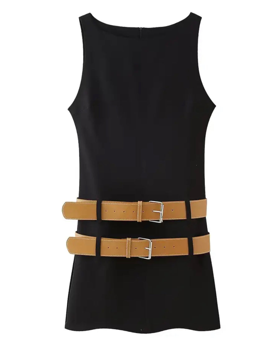 Mini Belt Dress