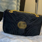 Velvet Shoulder Bag