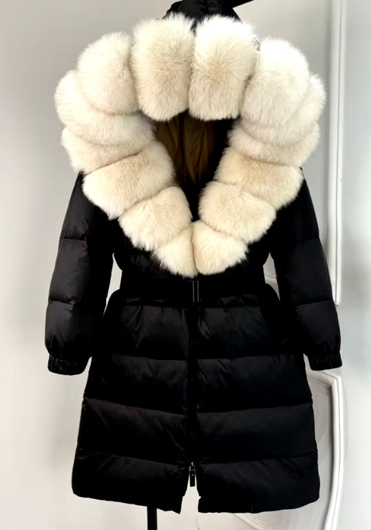 Duck Down Fox Fur Coats