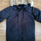 Men’s C Puffer Fur Hooded Coat