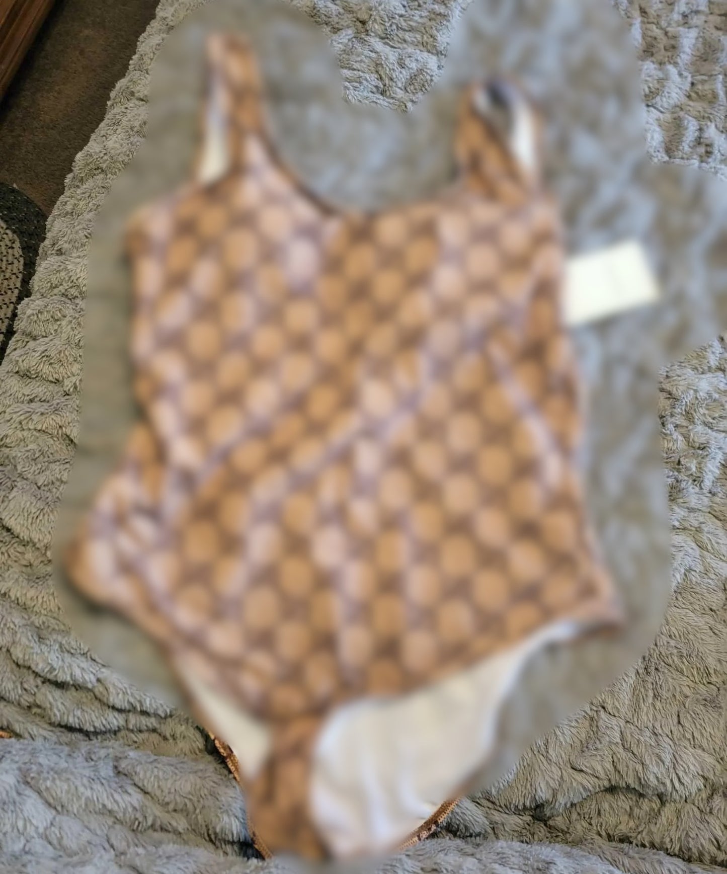 G Brown Swimsuit