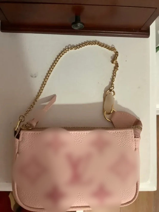 Pink Chain Bag