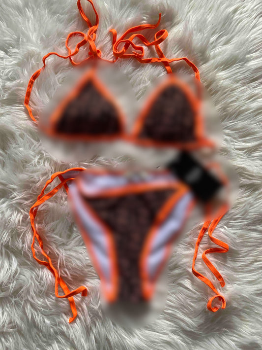 Orange F Bikini