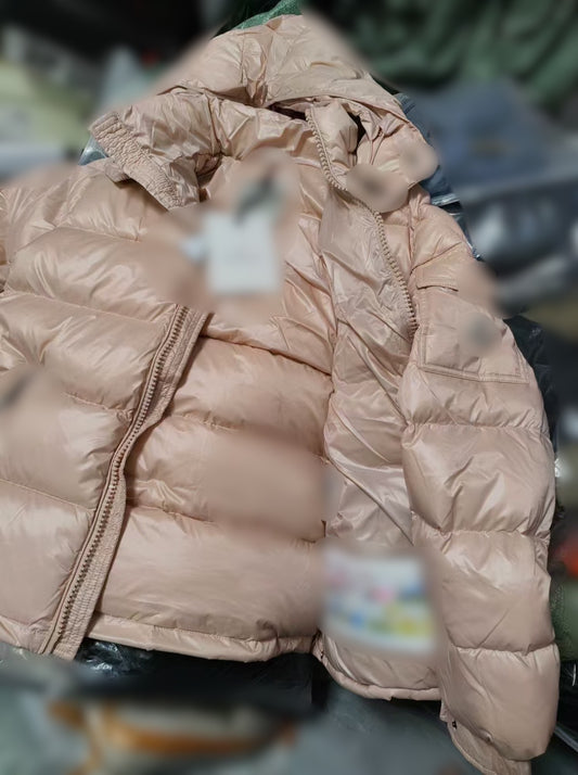 Pink Puffer Coat