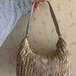 Ruffle Pleated Bag