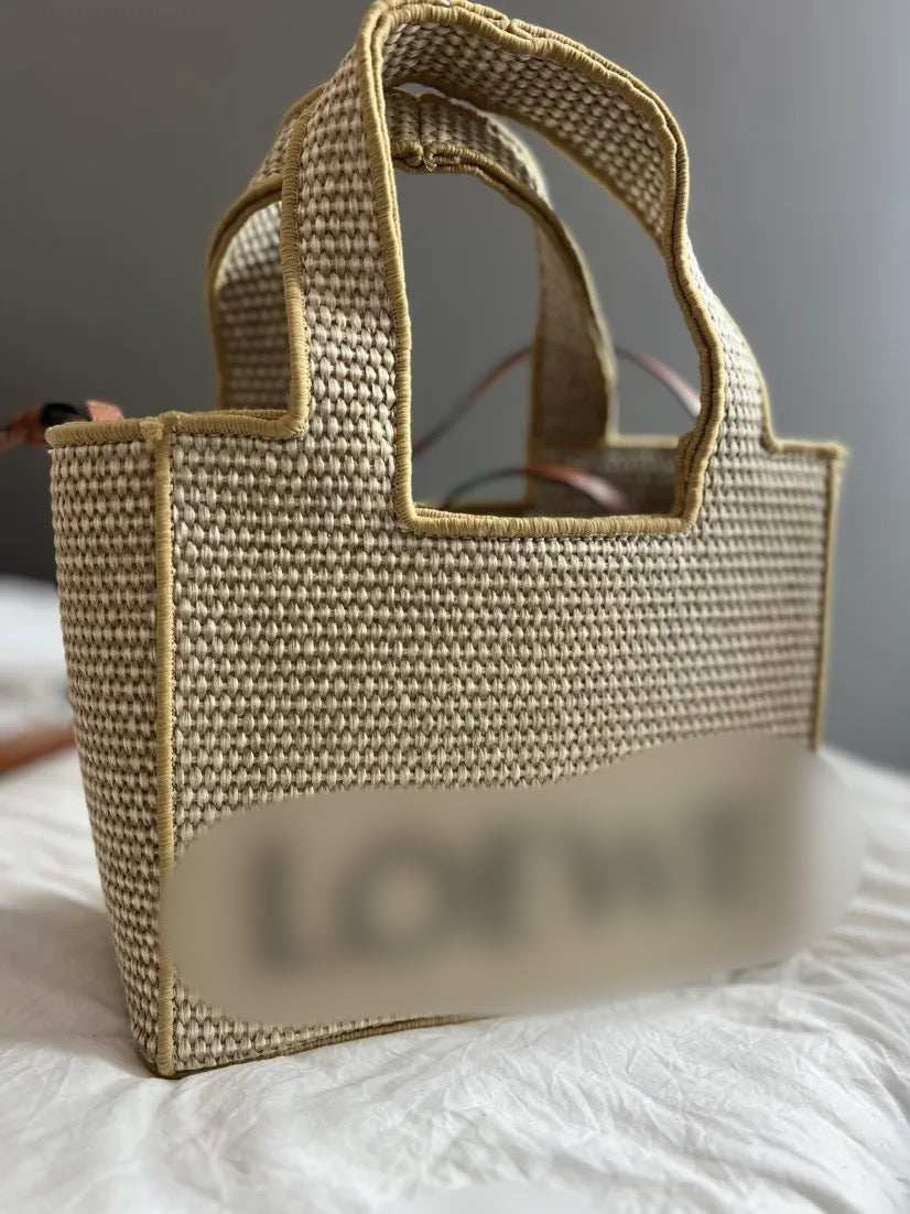 Straw Tote Summer Bag