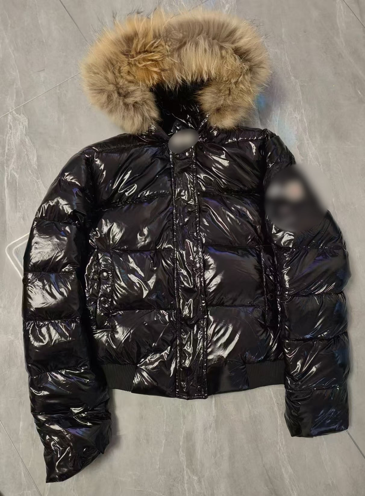 Women’s Shiny Fur Coat