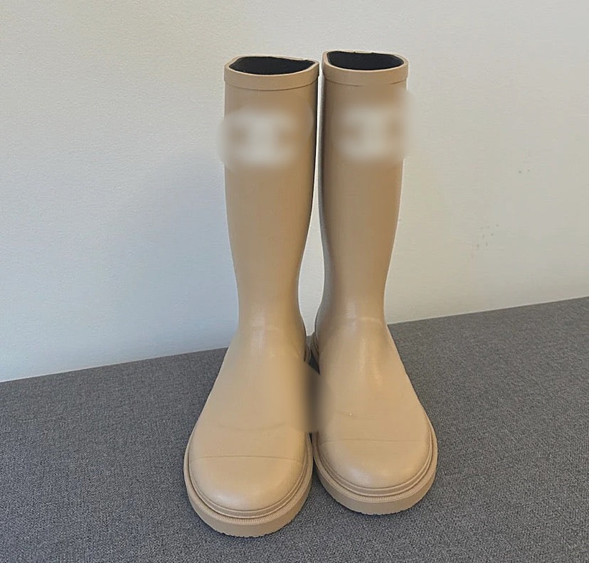 Beige Wellies