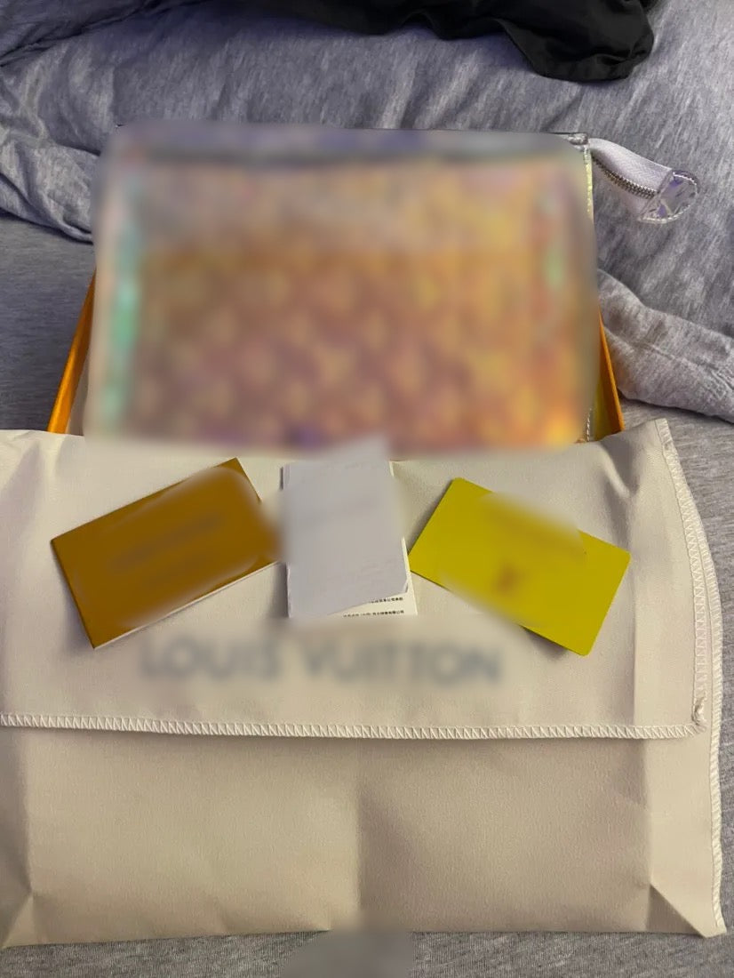 Holographic Clutch Bag