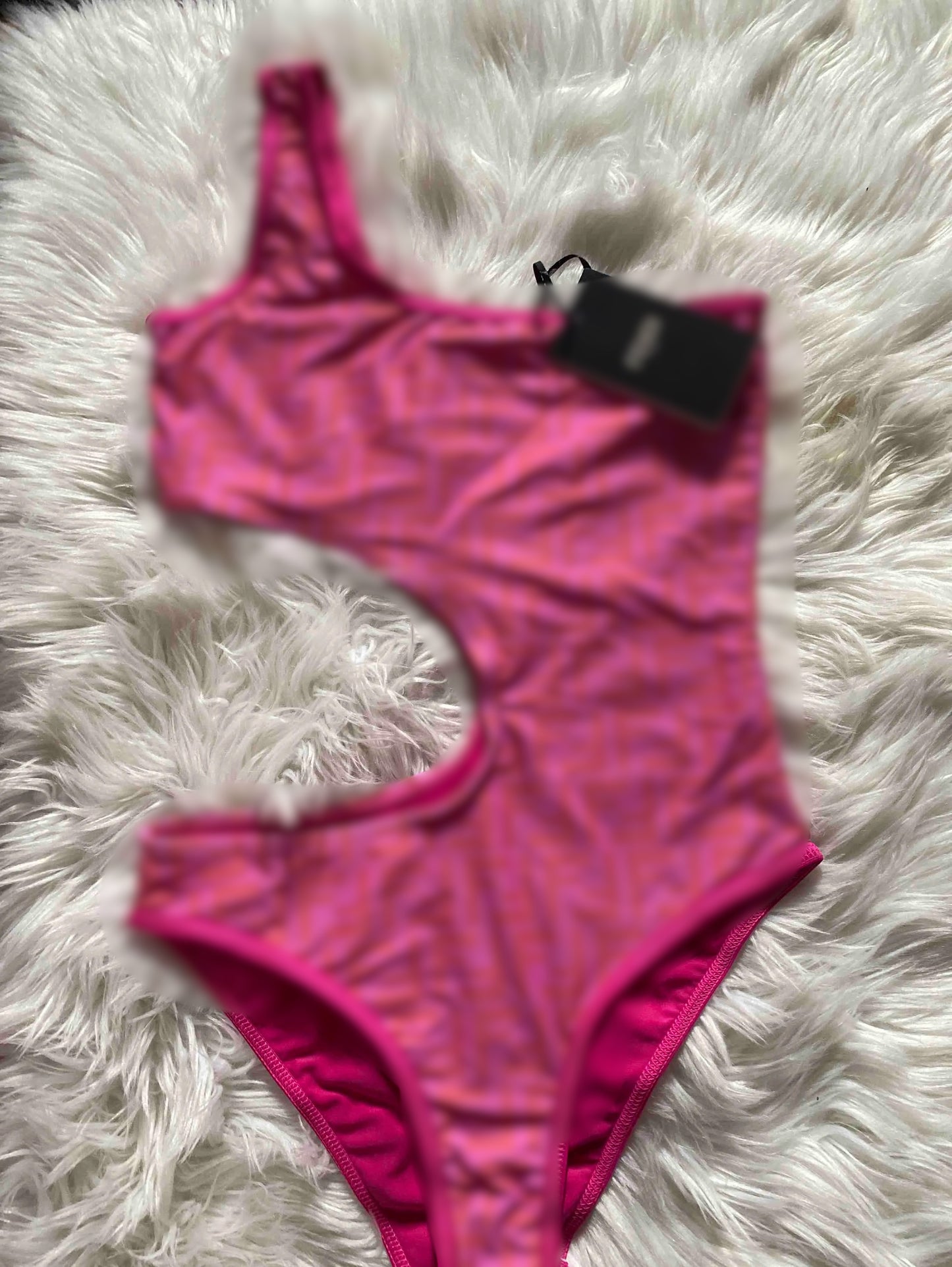 Pink F Swimsuit