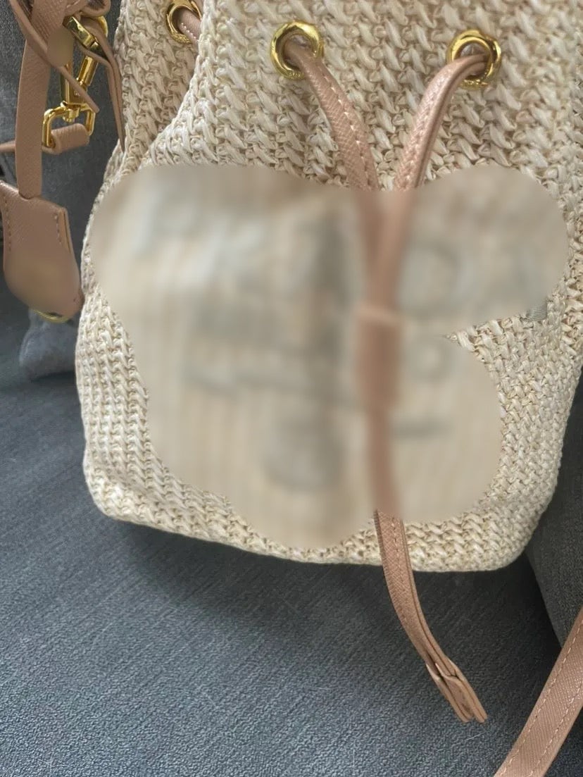 P Straw Bag