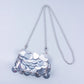 Mini Silver Chain Disco Bag