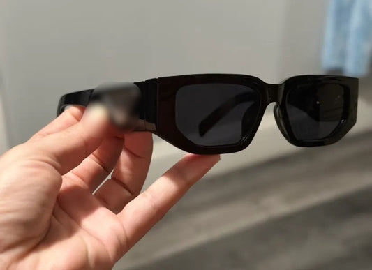 Unisex Black Sunglasses