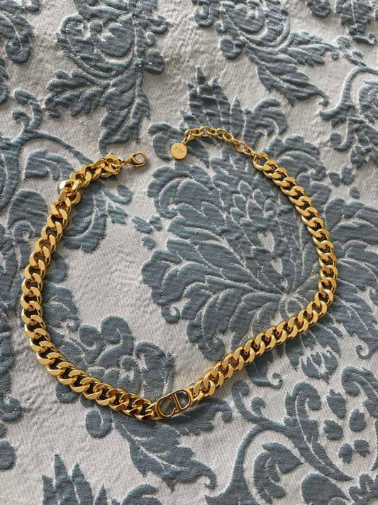 C Chain Necklace